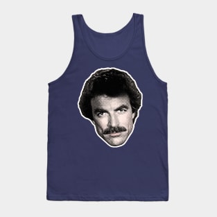 Magnum P.I. 80s Retro Design Tank Top